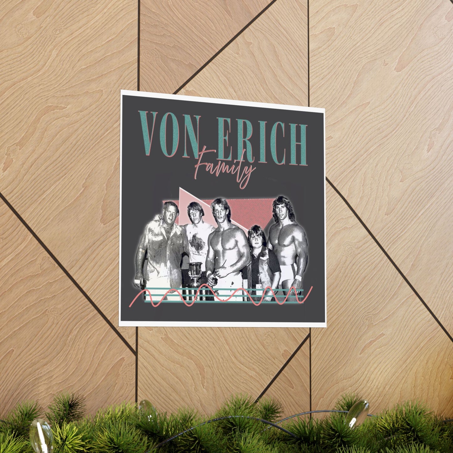 16x16 Von Erich Family Wall Poster