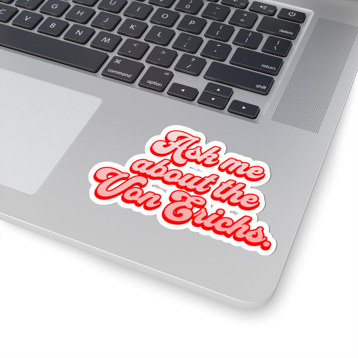 Just Ask Kiss-Cut Stickers