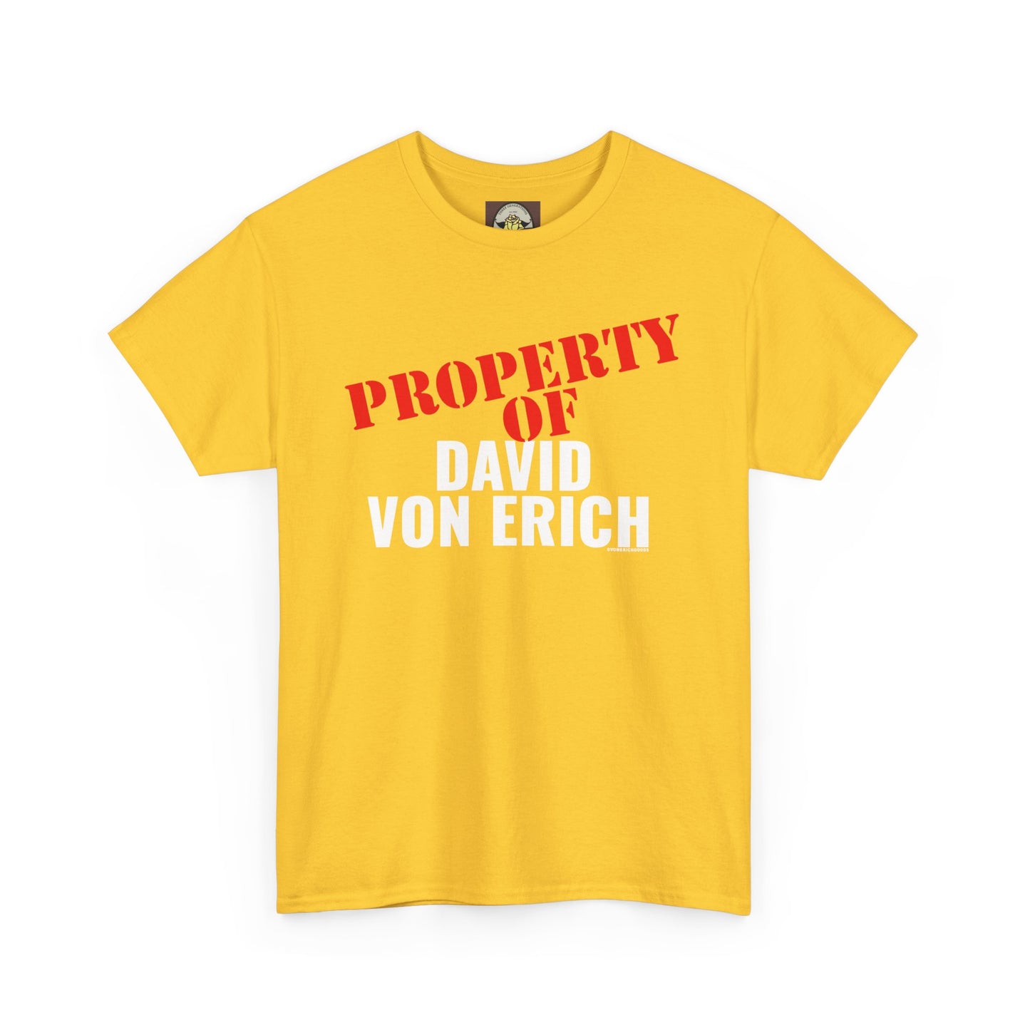 Property Of David Von Erich Unisex Heavy Cotton Tee