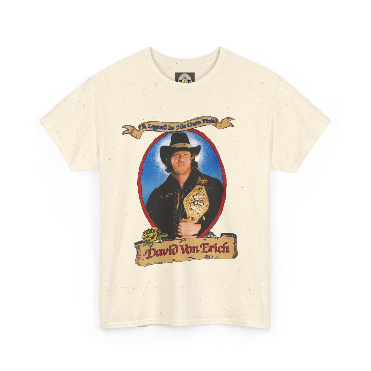 David Von Erich Vintage Legend Heavy Cotton Tee