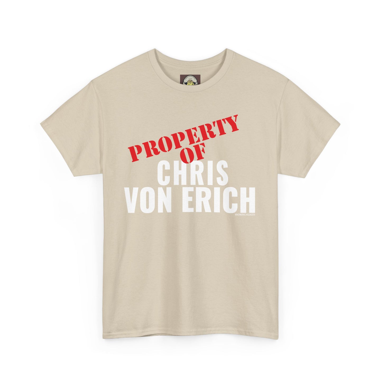 Property Of Chris Von Erich Unisex Heavy Cotton Tee