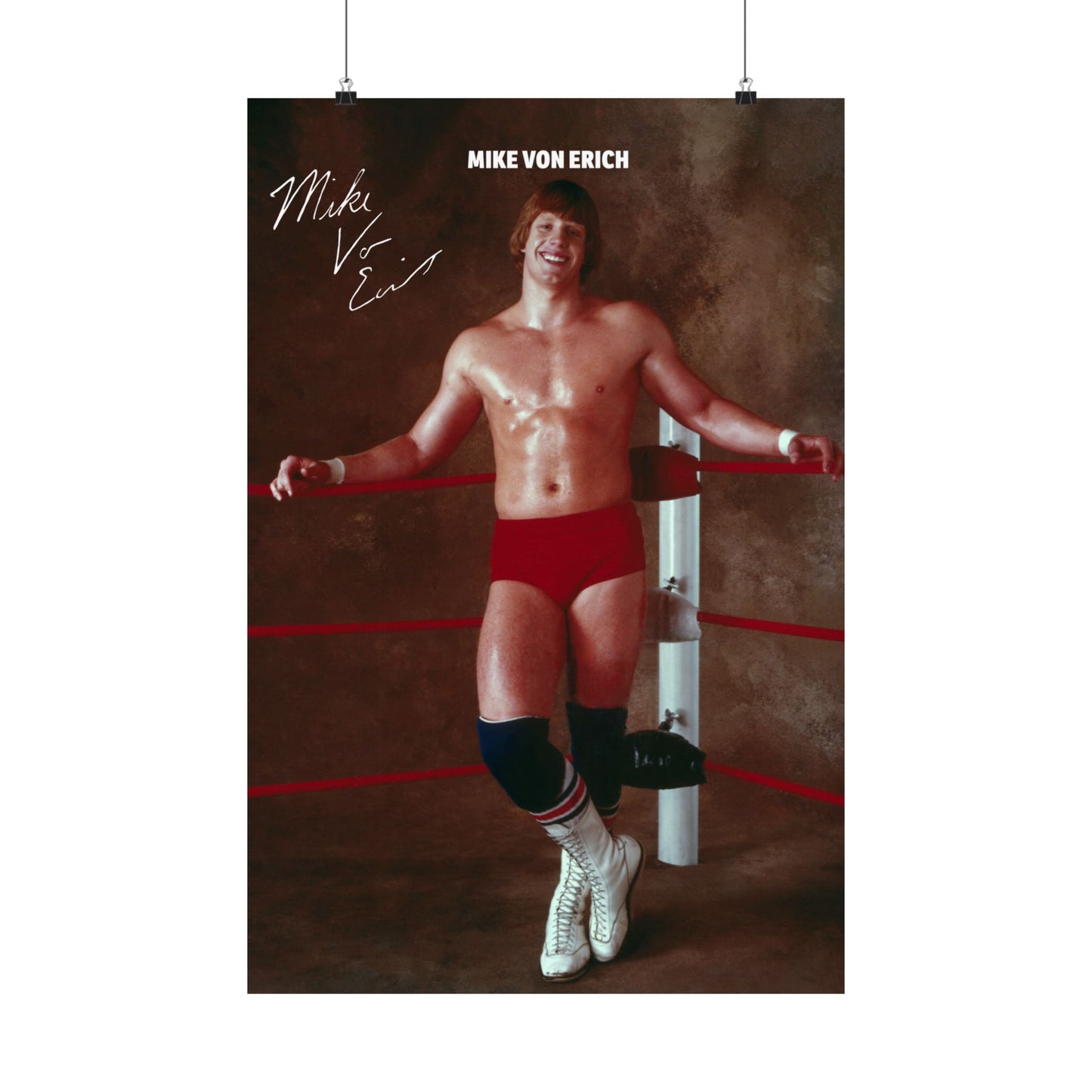 Mike Von Erich Poster