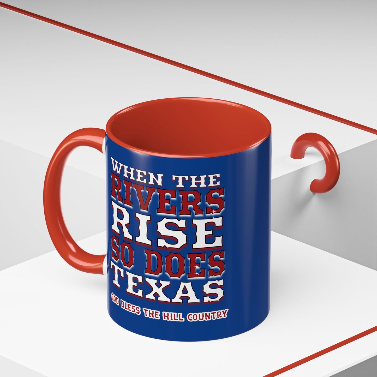Hill Country Flood Relief ISAIAH 43:2 Coffee Mug (11, 15oz)