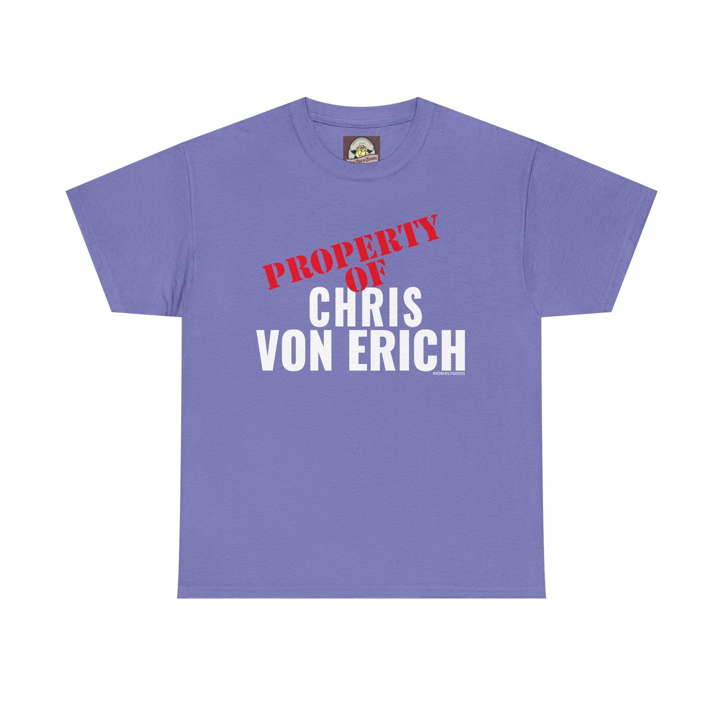 Property Of Chris Von Erich Unisex Heavy Cotton Tee