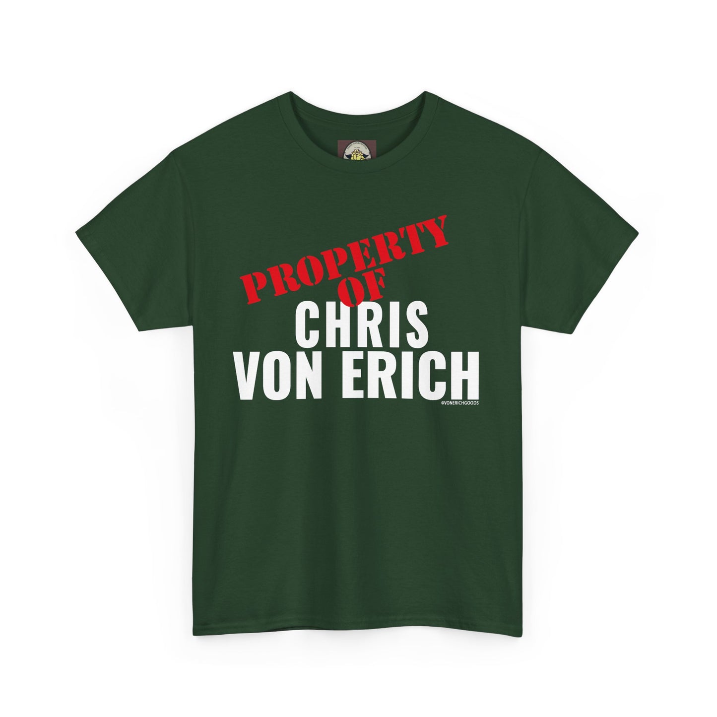 Property Of Chris Von Erich Unisex Heavy Cotton Tee