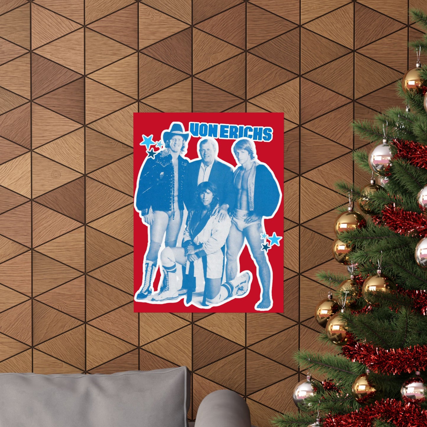 The Von Erichs Vintage Poster