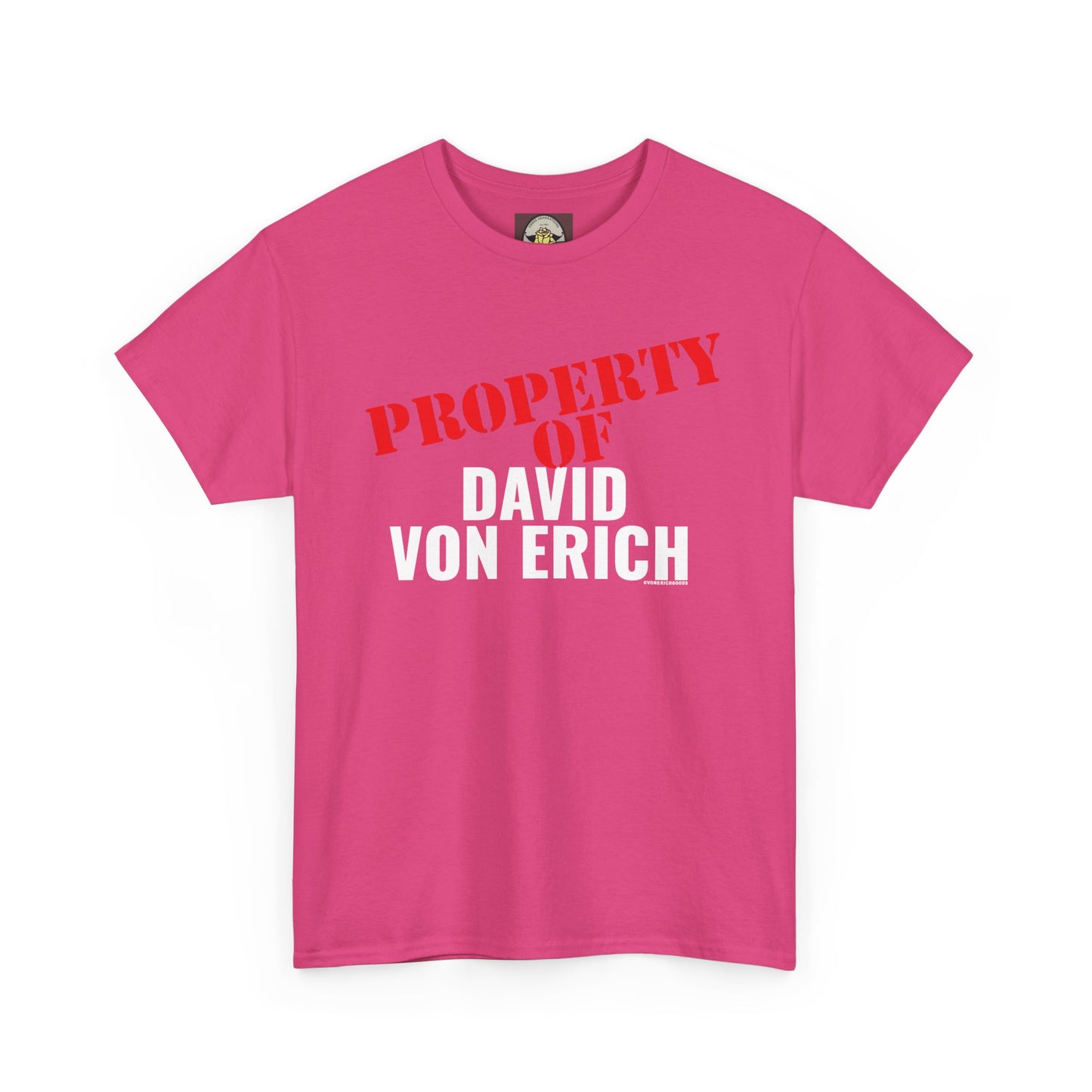 Property Of David Von Erich Unisex Heavy Cotton Tee