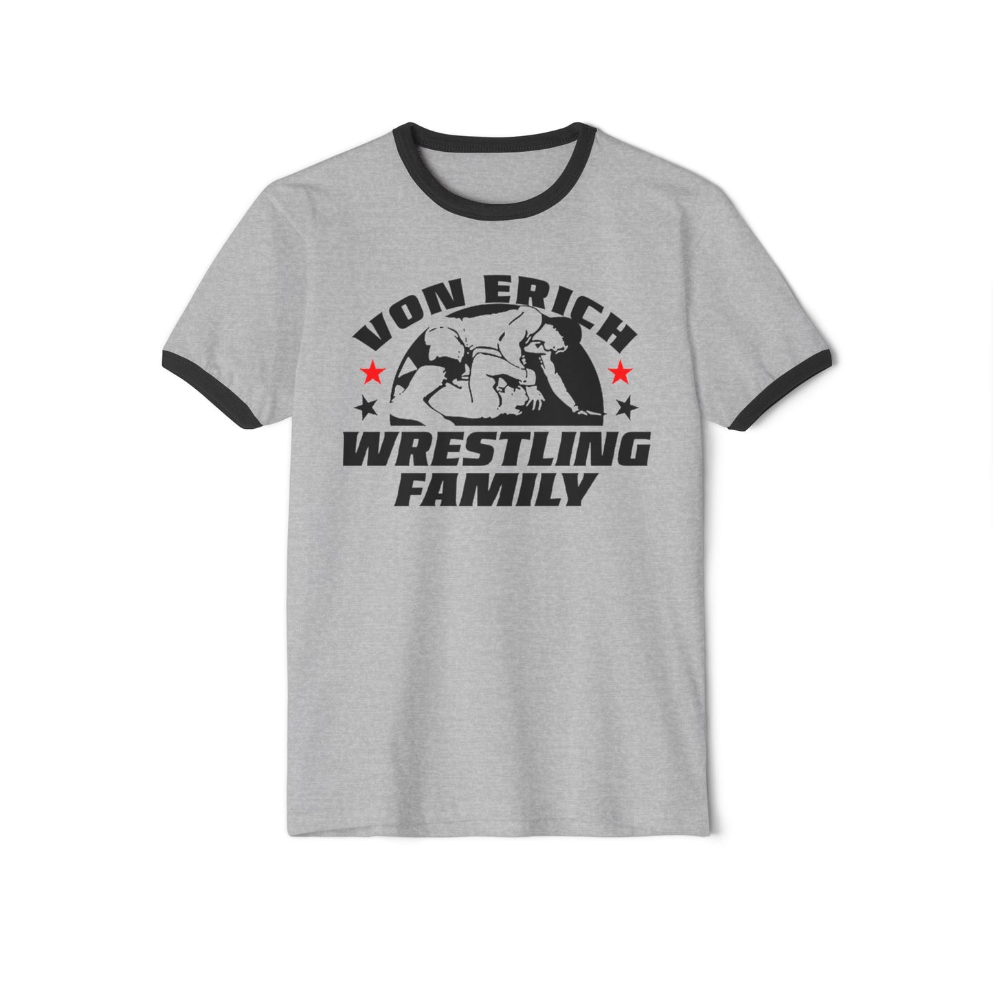 Vintage Von Erich Wrestling Family Logo Ringer T-Shirt