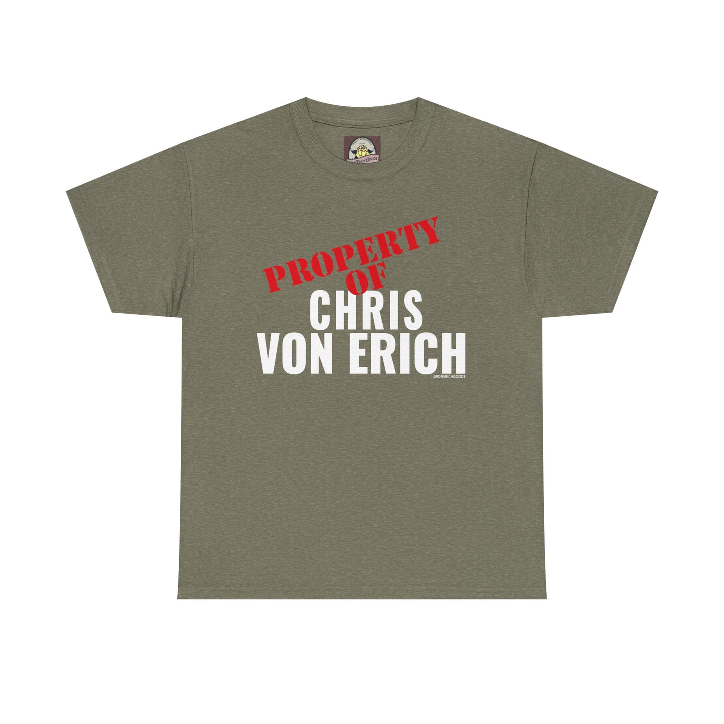 Property Of Chris Von Erich Unisex Heavy Cotton Tee
