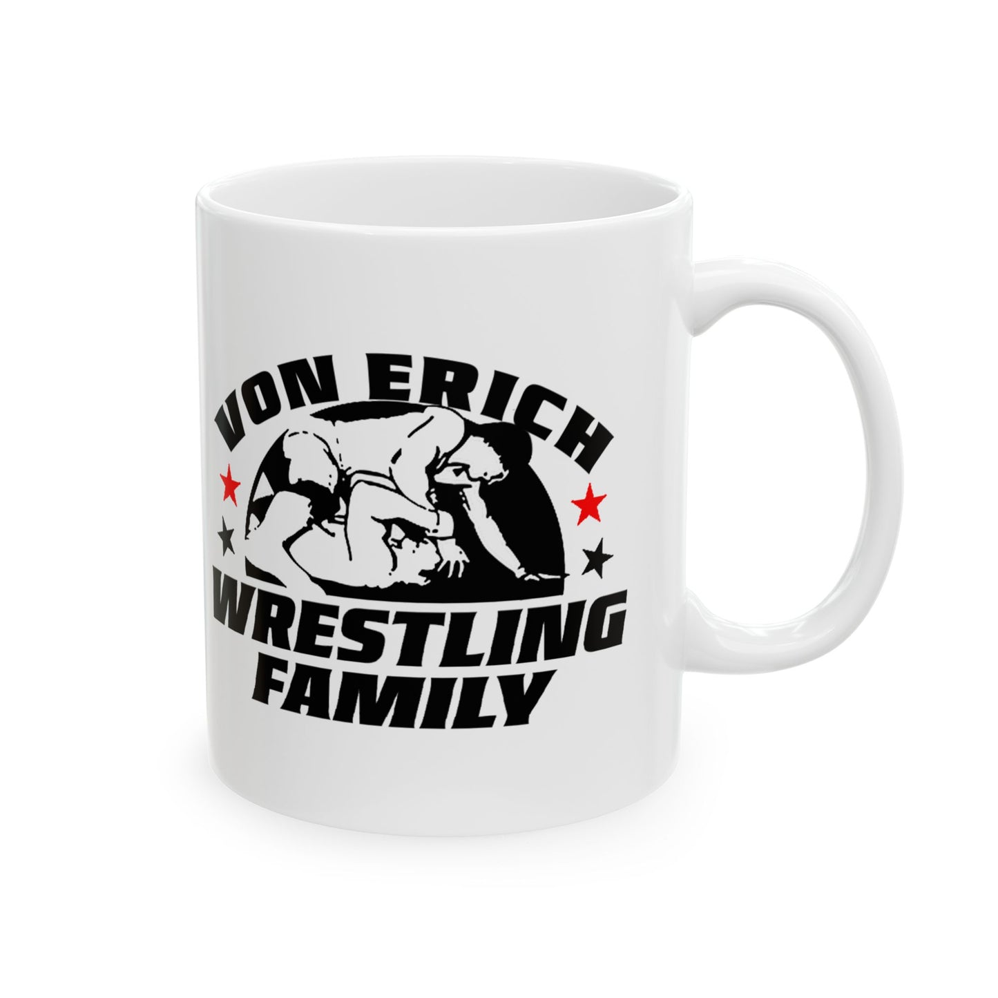 Von Erich Wrestling Family Logo Ceramic Mug - 11oz