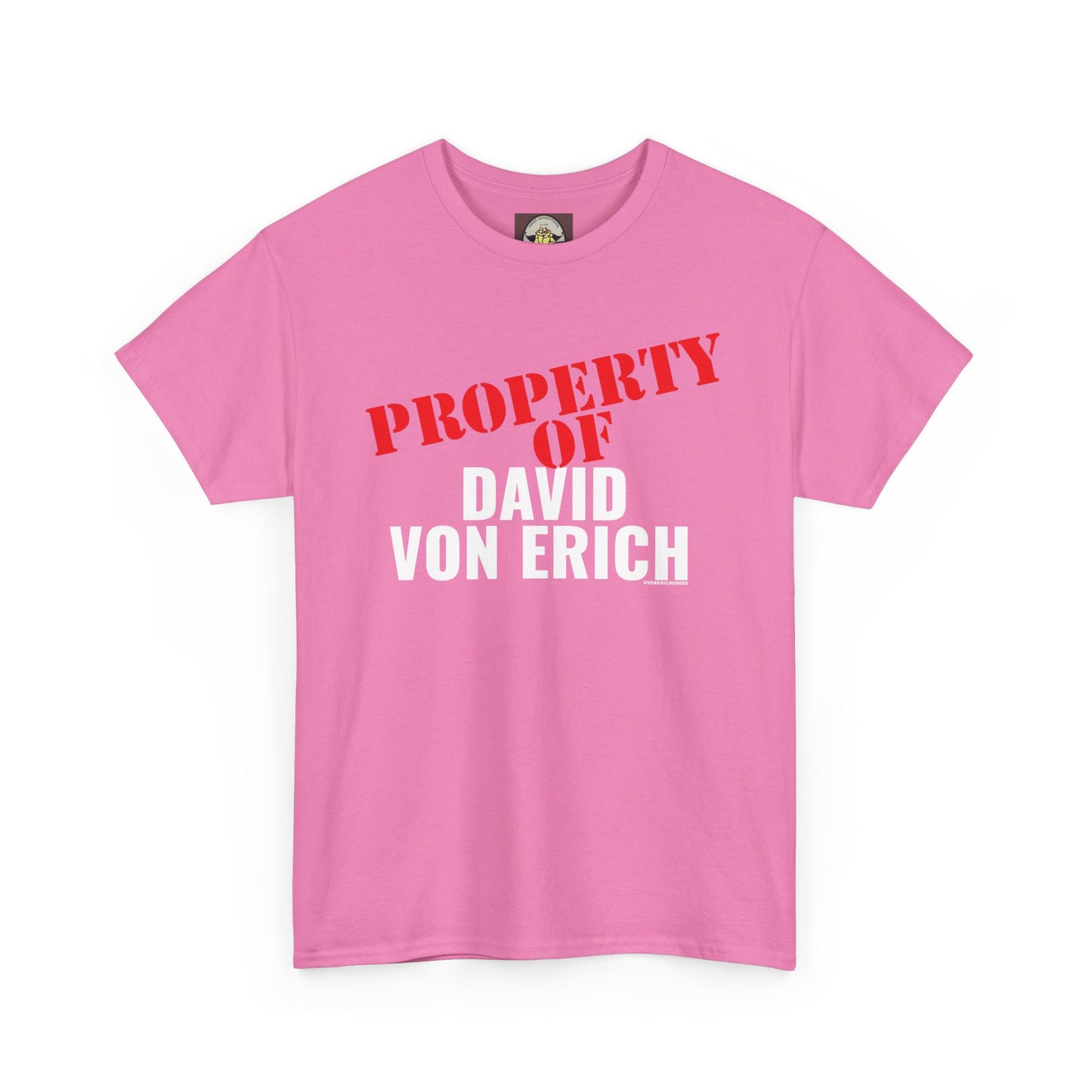 Property Of David Von Erich Unisex Heavy Cotton Tee