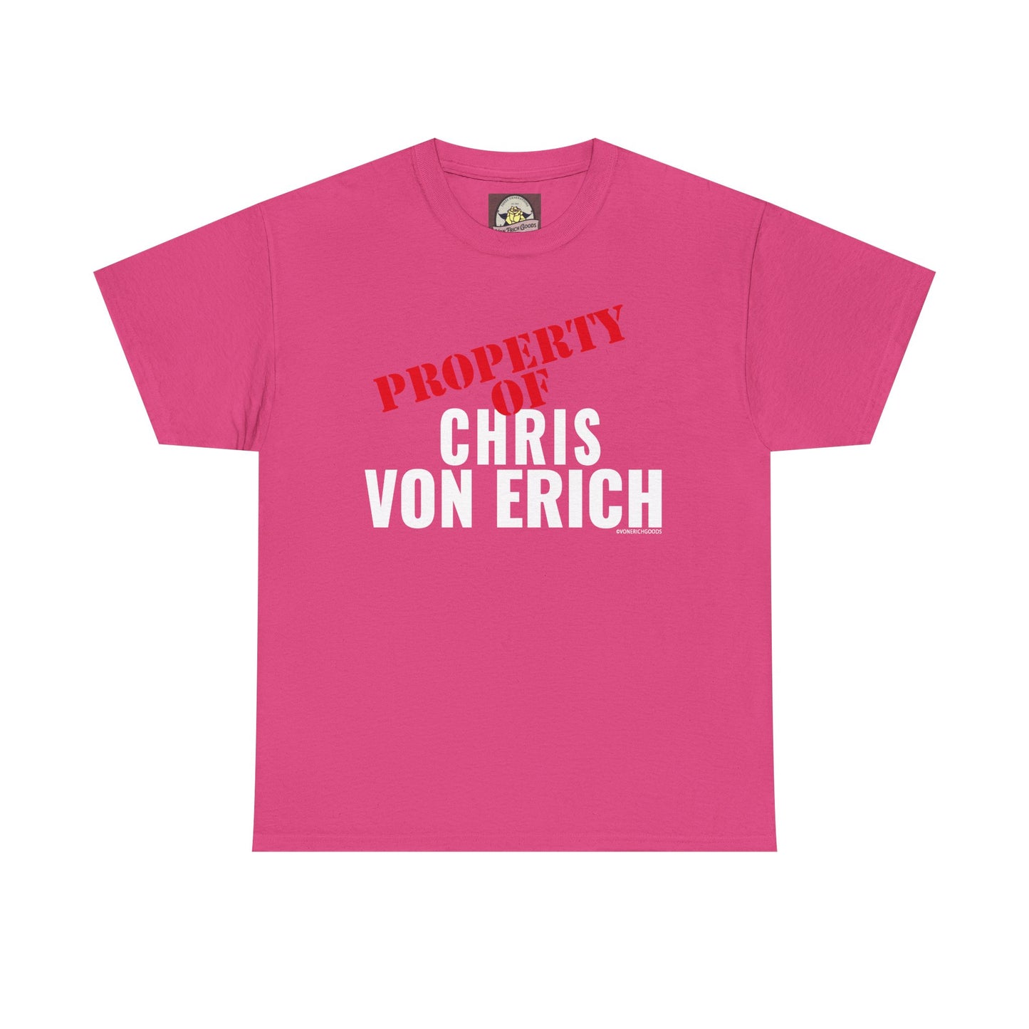 Property Of Chris Von Erich Unisex Heavy Cotton Tee