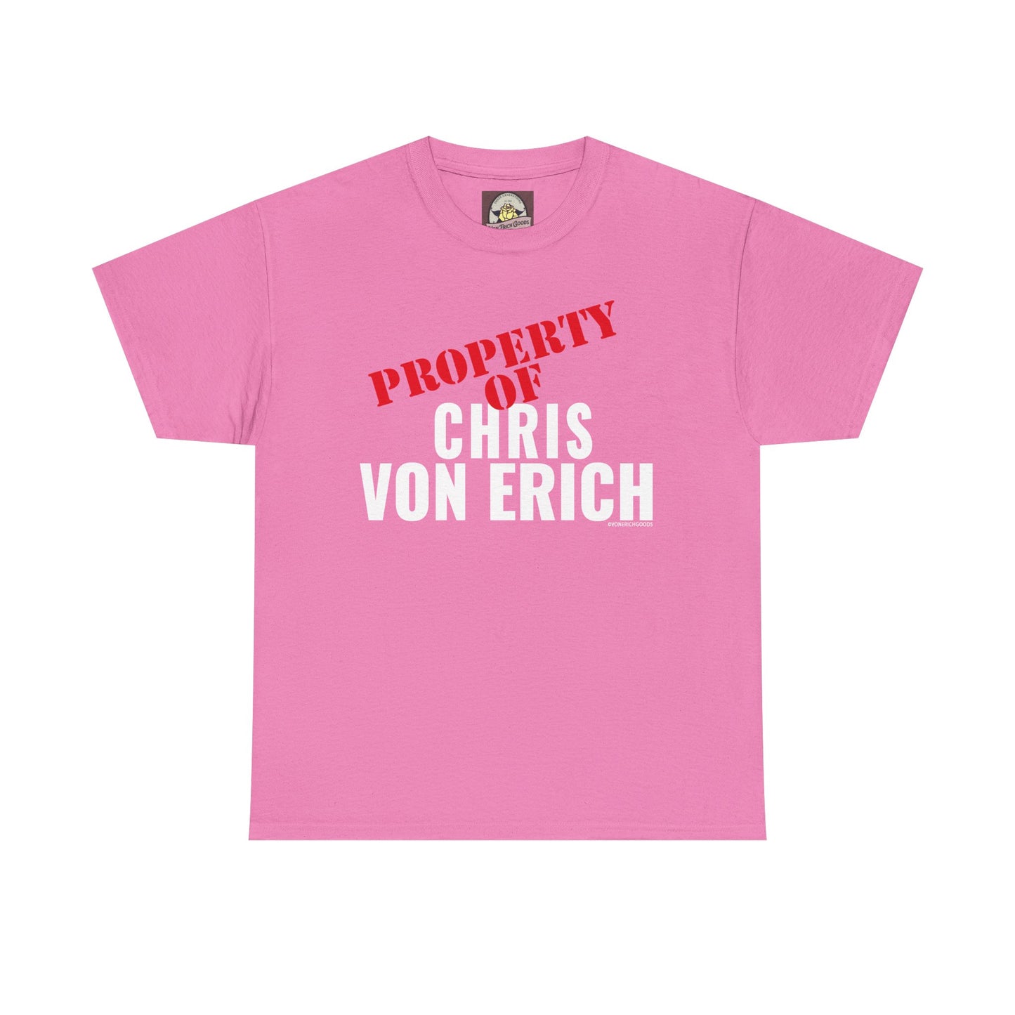 Property Of Chris Von Erich Unisex Heavy Cotton Tee