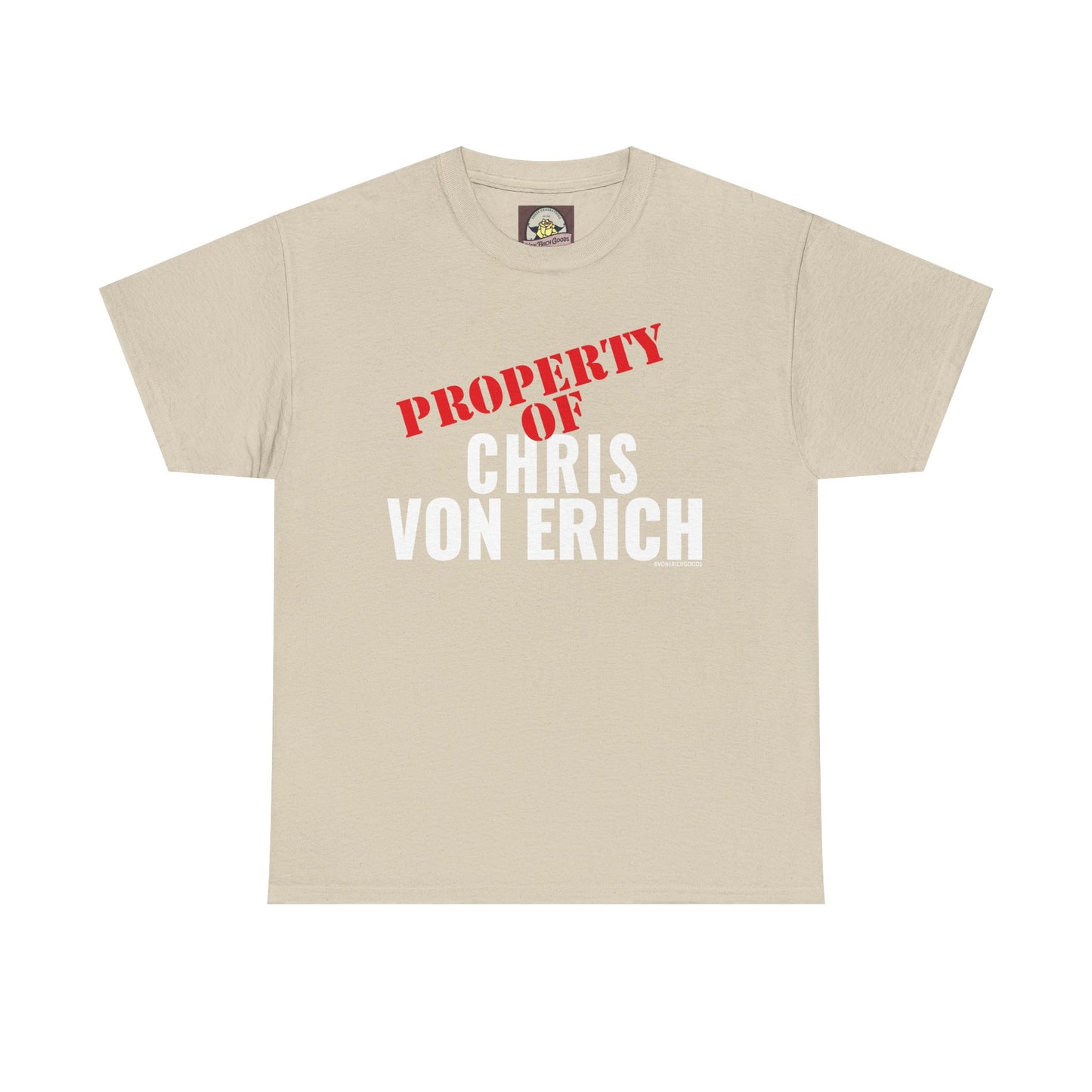 Property Of Chris Von Erich Unisex Heavy Cotton Tee