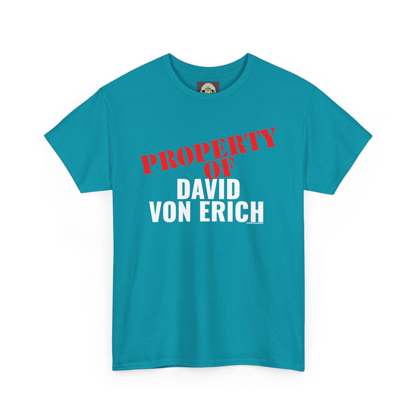 Property Of David Von Erich Unisex Heavy Cotton Tee