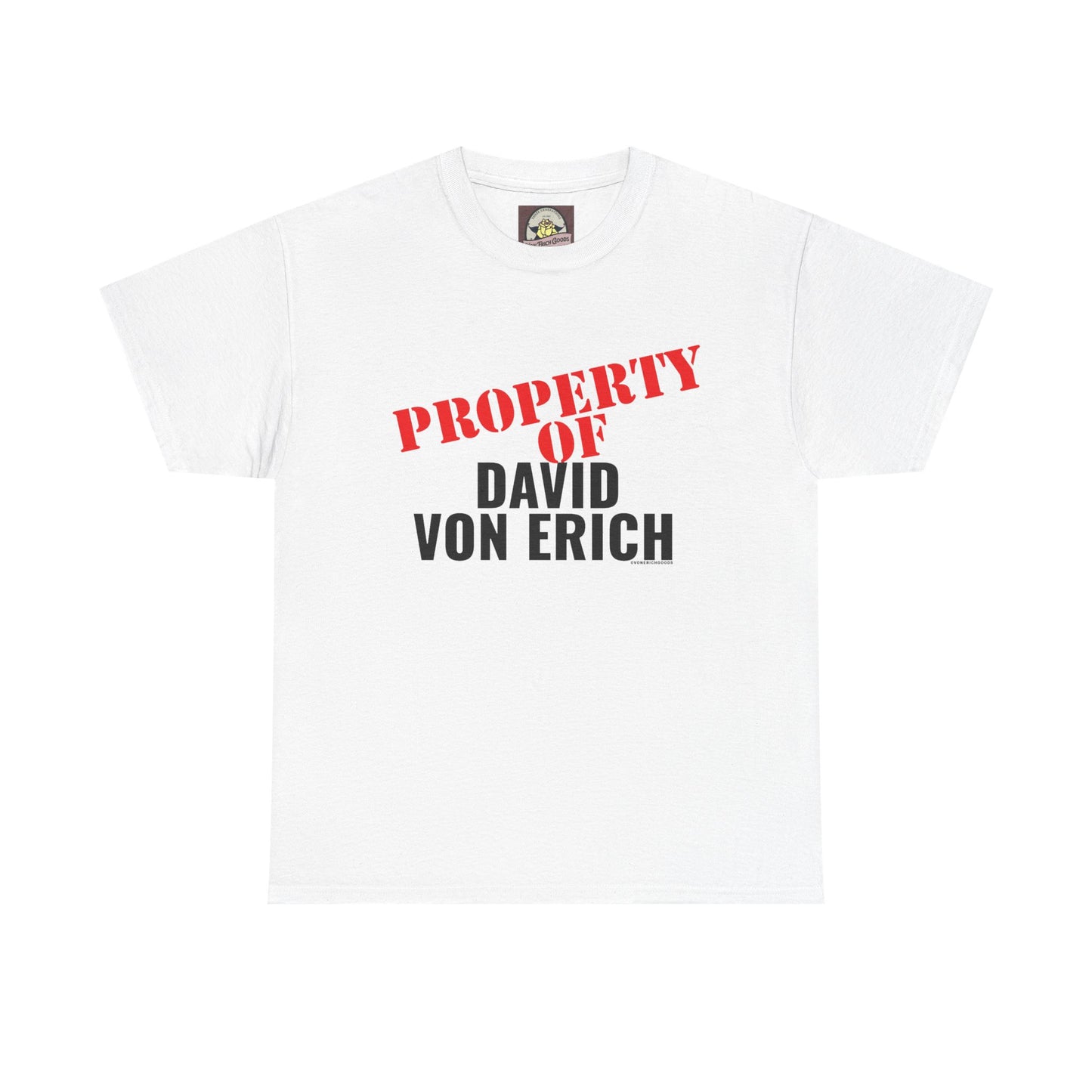 Property Of David Von Erich Unisex Heavy Cotton Tee