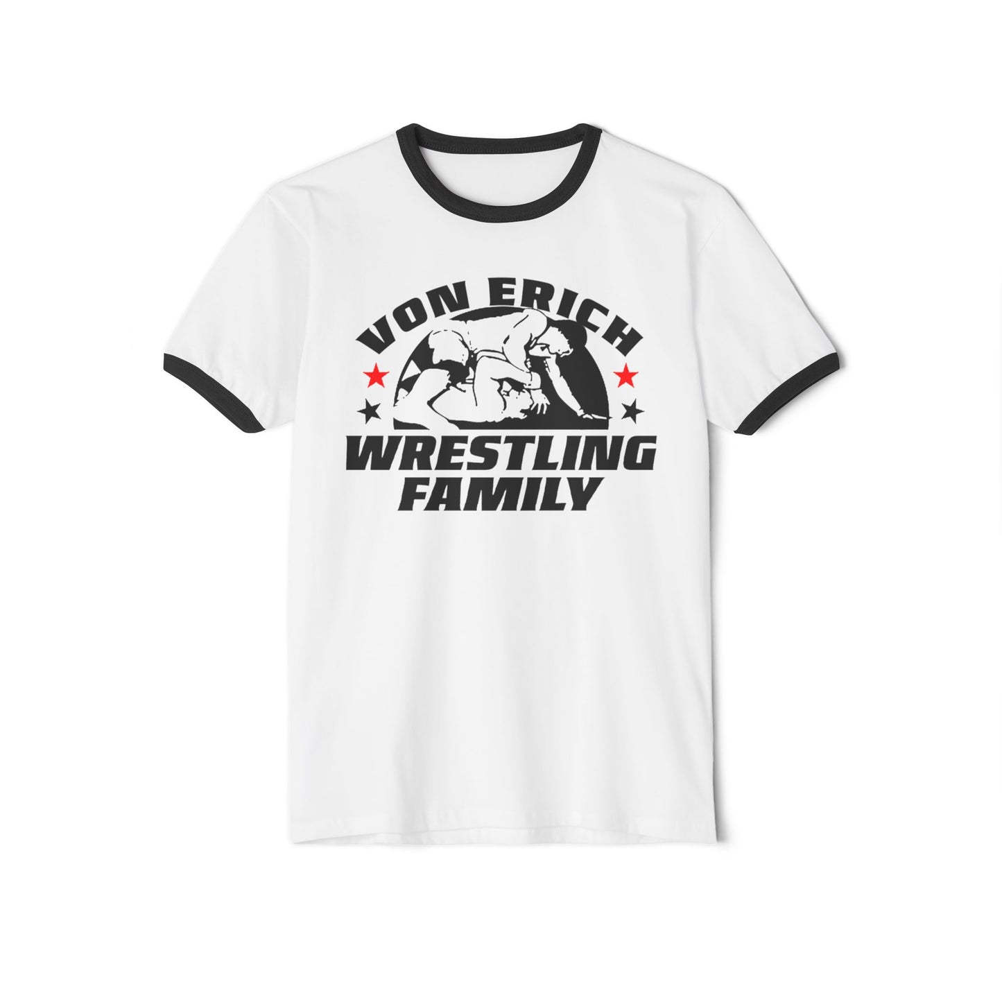 Vintage Von Erich Wrestling Family Logo Ringer T-Shirt
