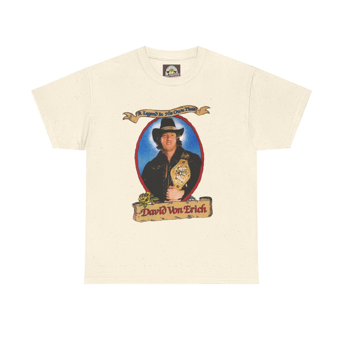 David Von Erich Vintage Legend Heavy Cotton Tee