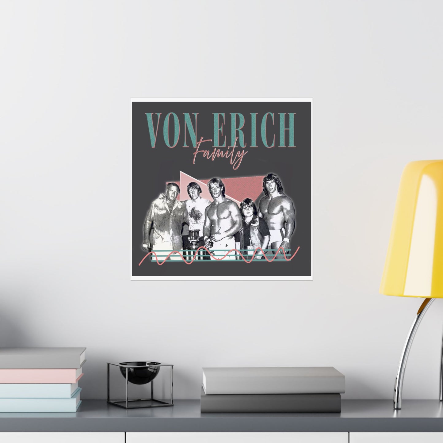 16x16 Von Erich Family Wall Poster
