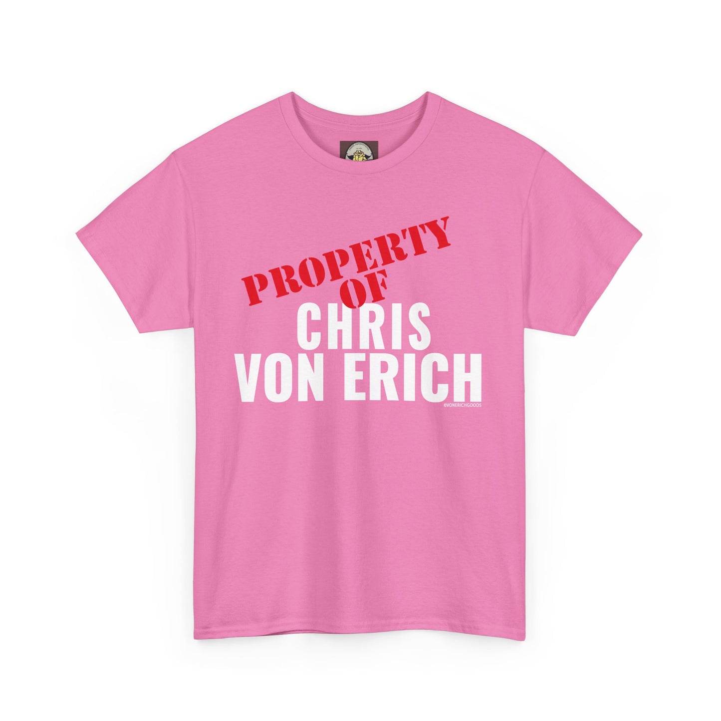 Property Of Chris Von Erich Unisex Heavy Cotton Tee