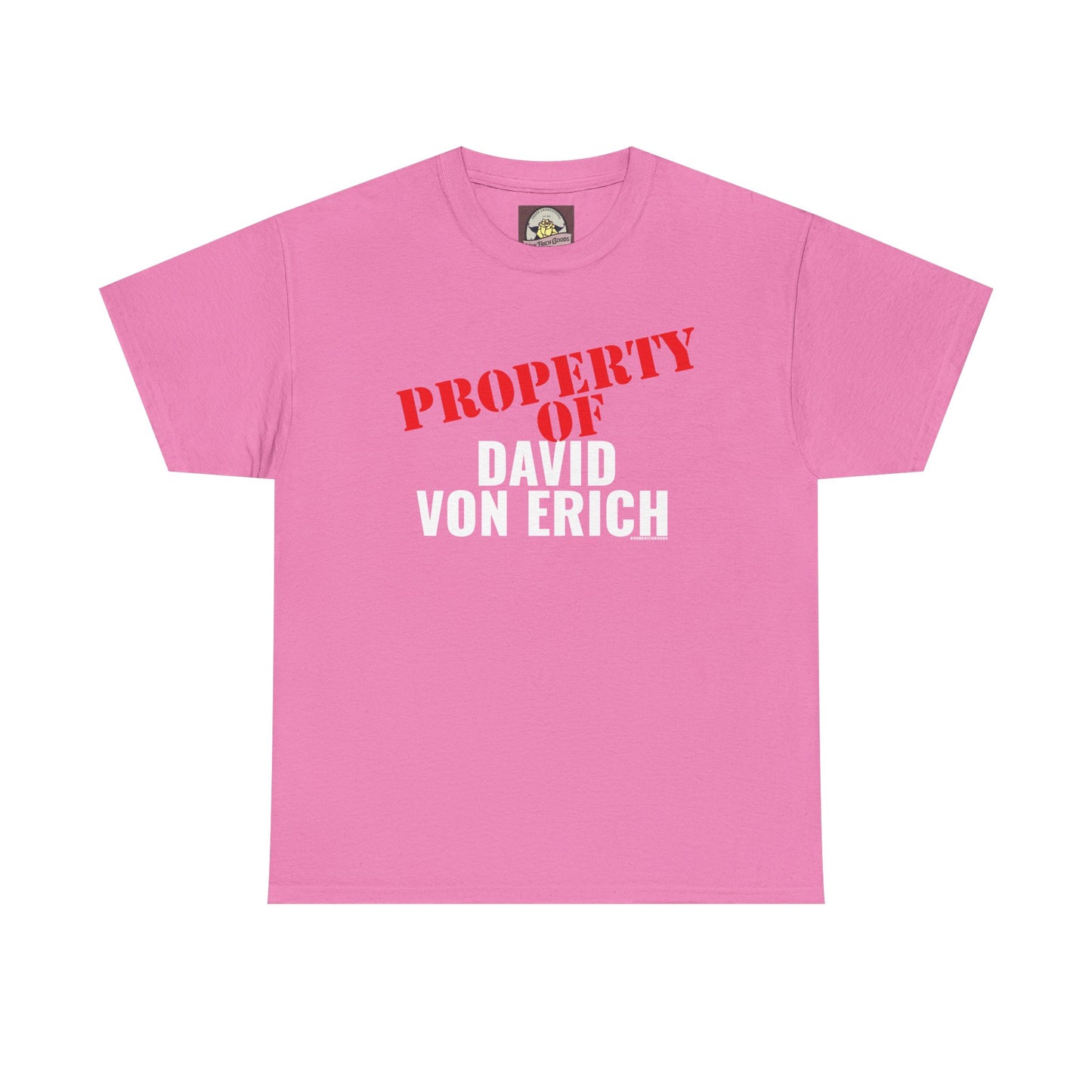 Property Of David Von Erich Unisex Heavy Cotton Tee