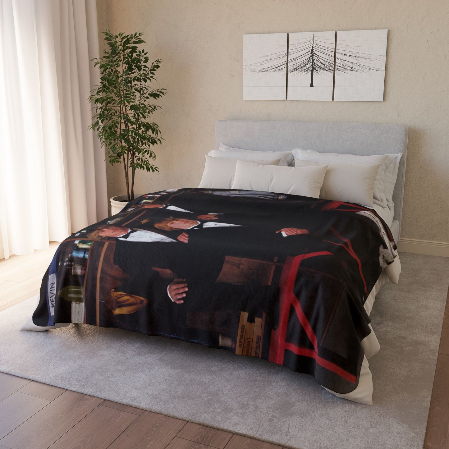Kings Of The Ring Sherpa Blanket