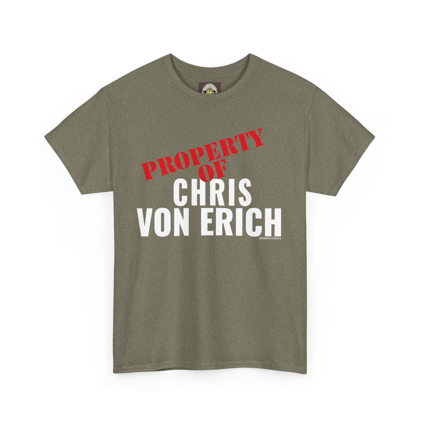 Property Of Chris Von Erich Unisex Heavy Cotton Tee