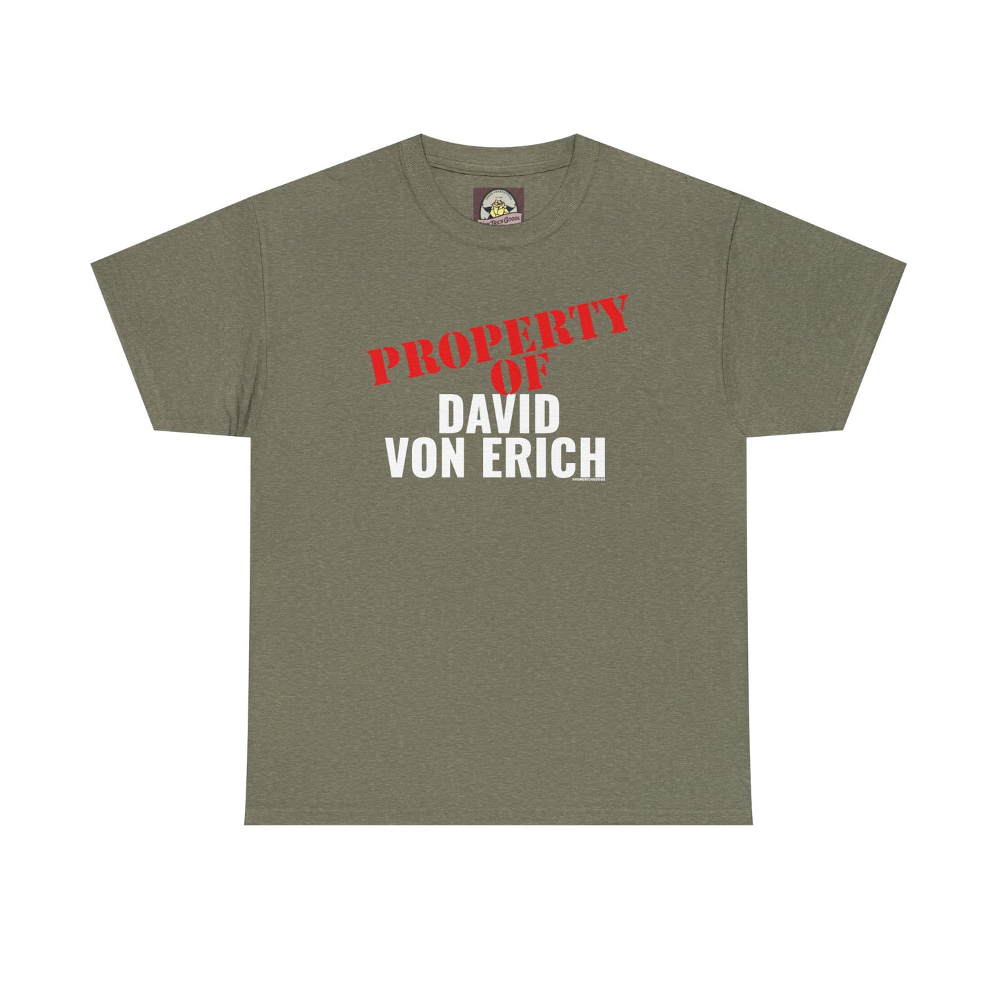 Property Of David Von Erich Unisex Heavy Cotton Tee