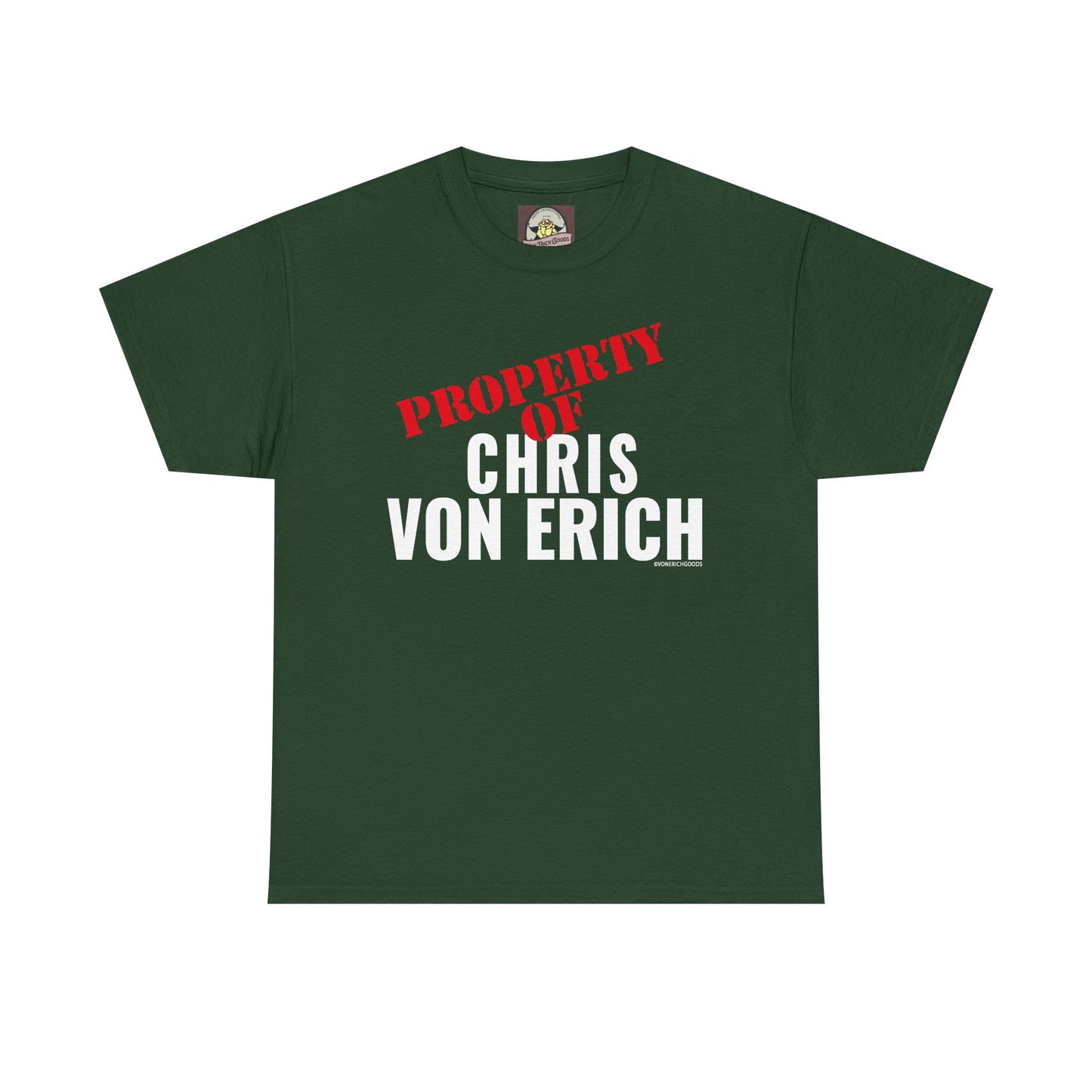Property Of Chris Von Erich Unisex Heavy Cotton Tee