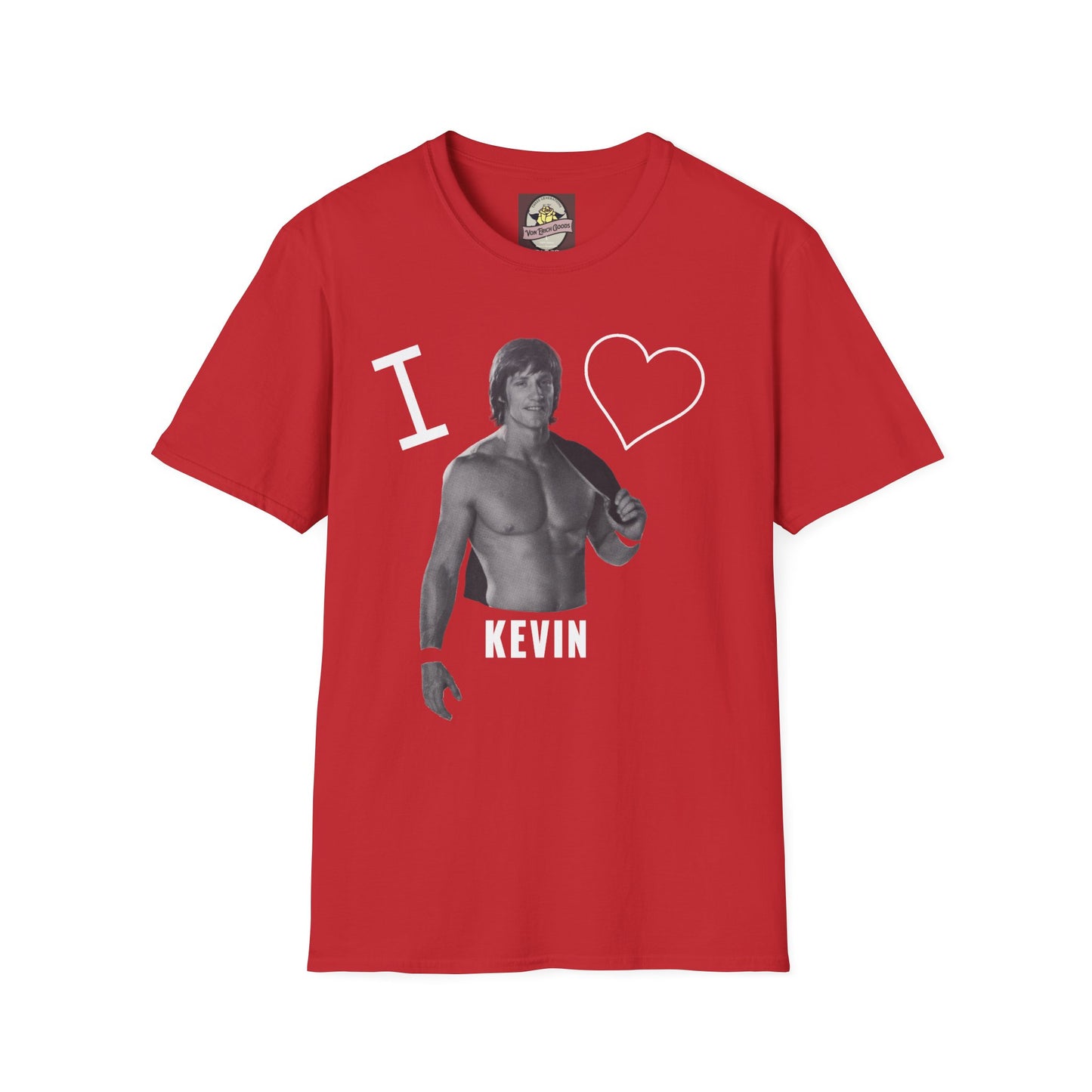 I Love Kevin Vintage Style Shirt