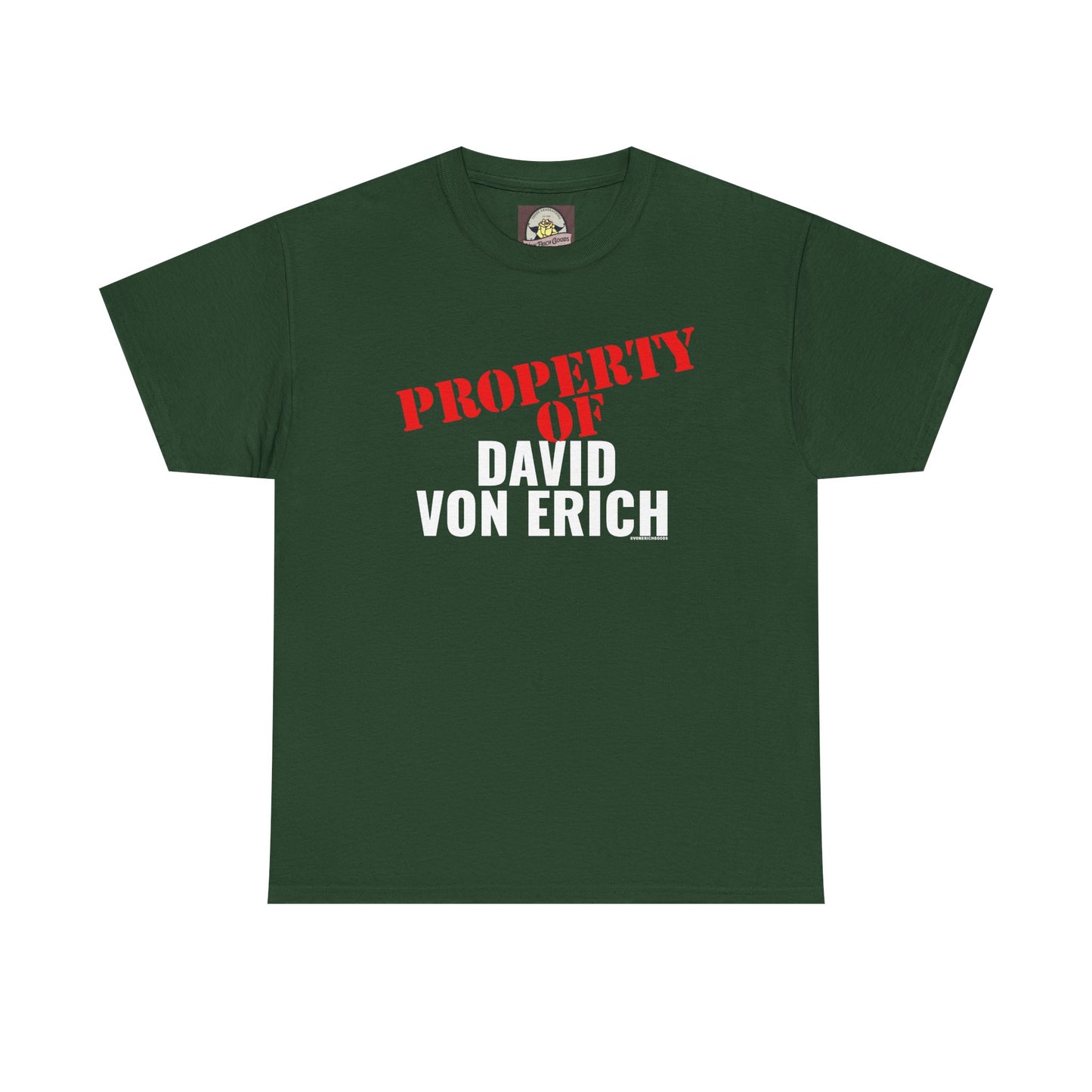 Property Of David Von Erich Unisex Heavy Cotton Tee