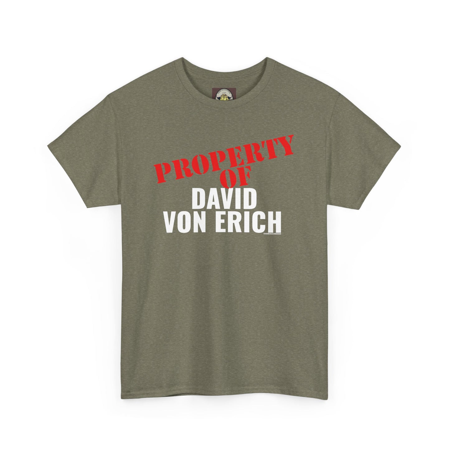 Property Of David Von Erich Unisex Heavy Cotton Tee