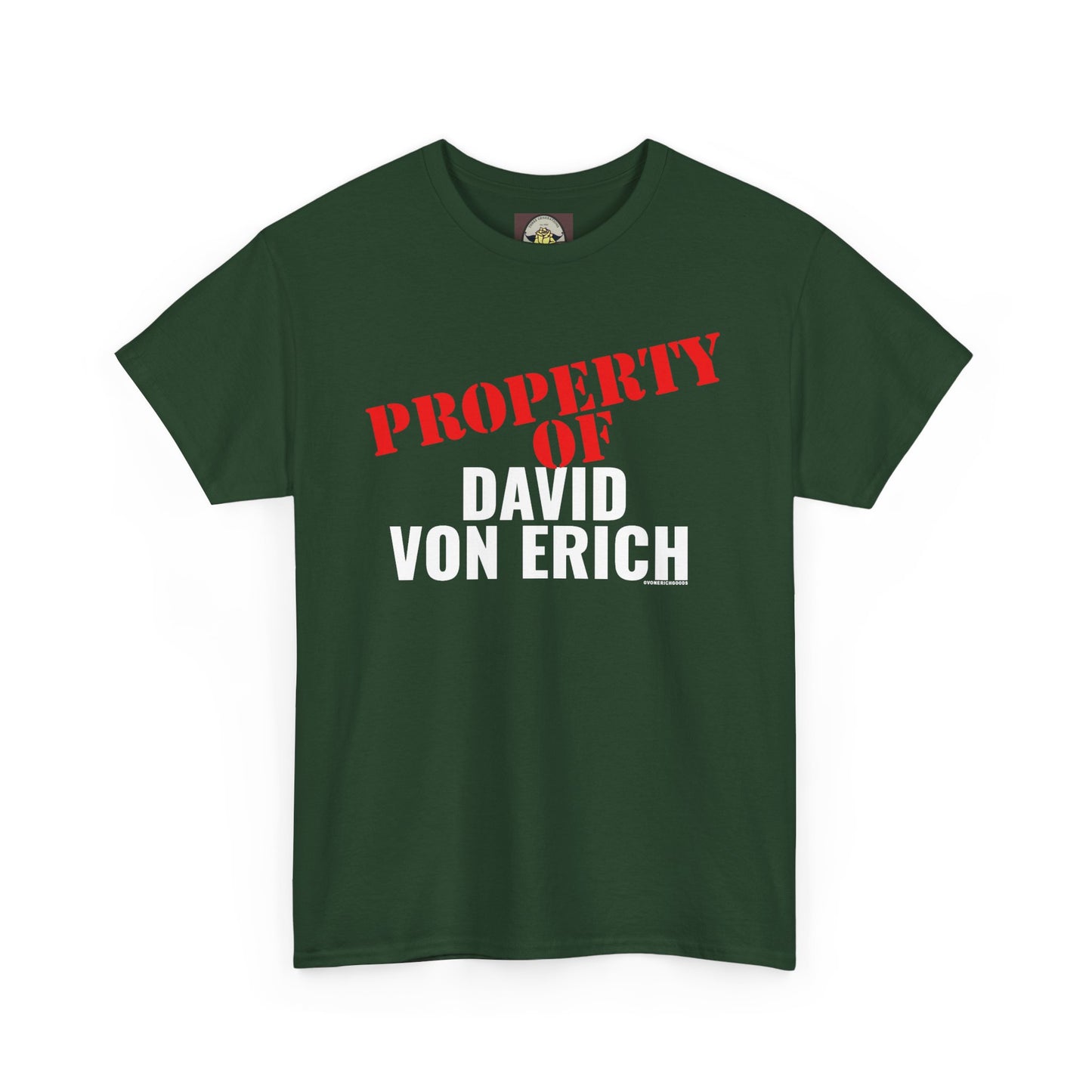 Property Of David Von Erich Unisex Heavy Cotton Tee