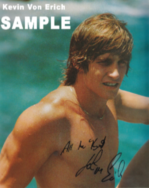 Autographed / Signed Kevin Von Erich In Hawaii 8x10