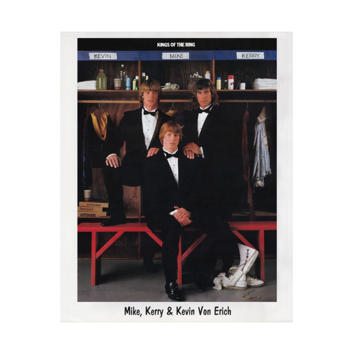 Kings Of The Ring - Kevin, Kerry & Mike 8x10 Print Reproduction