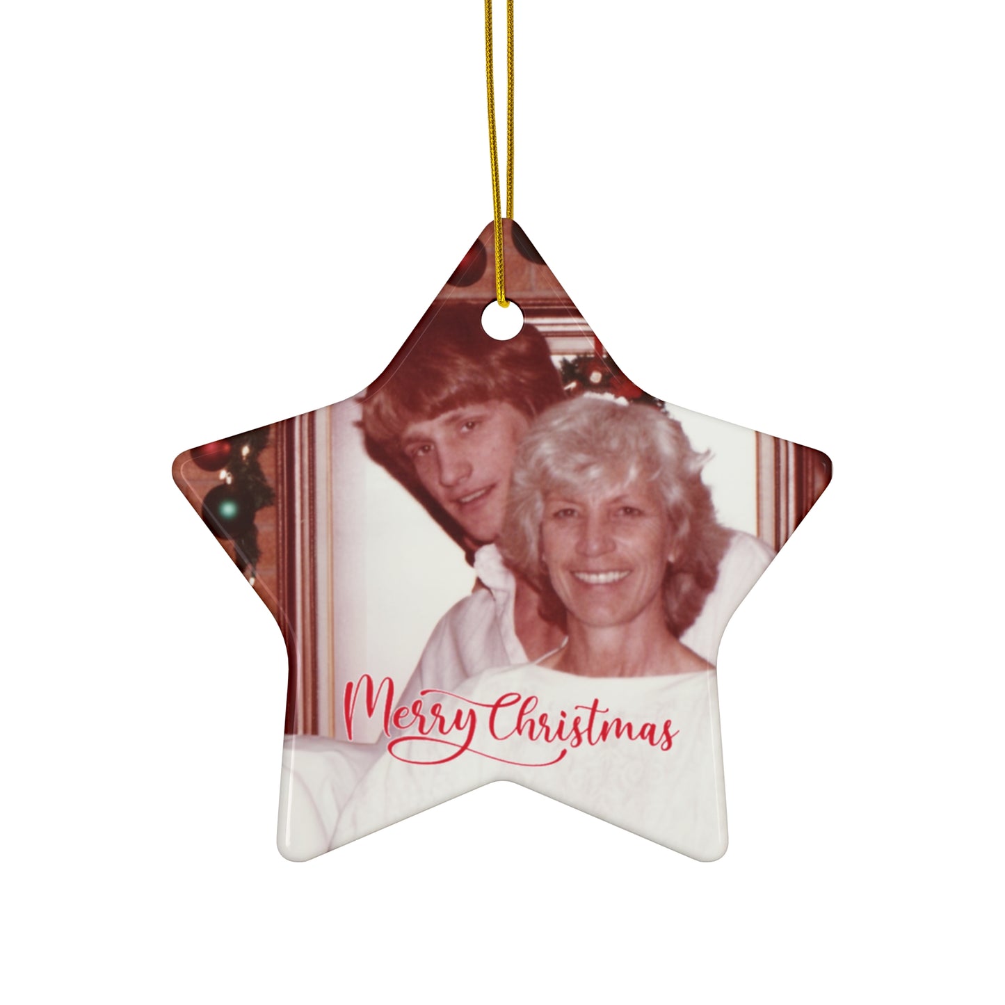 Kevin & Doris Christmas Star Ceramic Ornament 2nd Variant