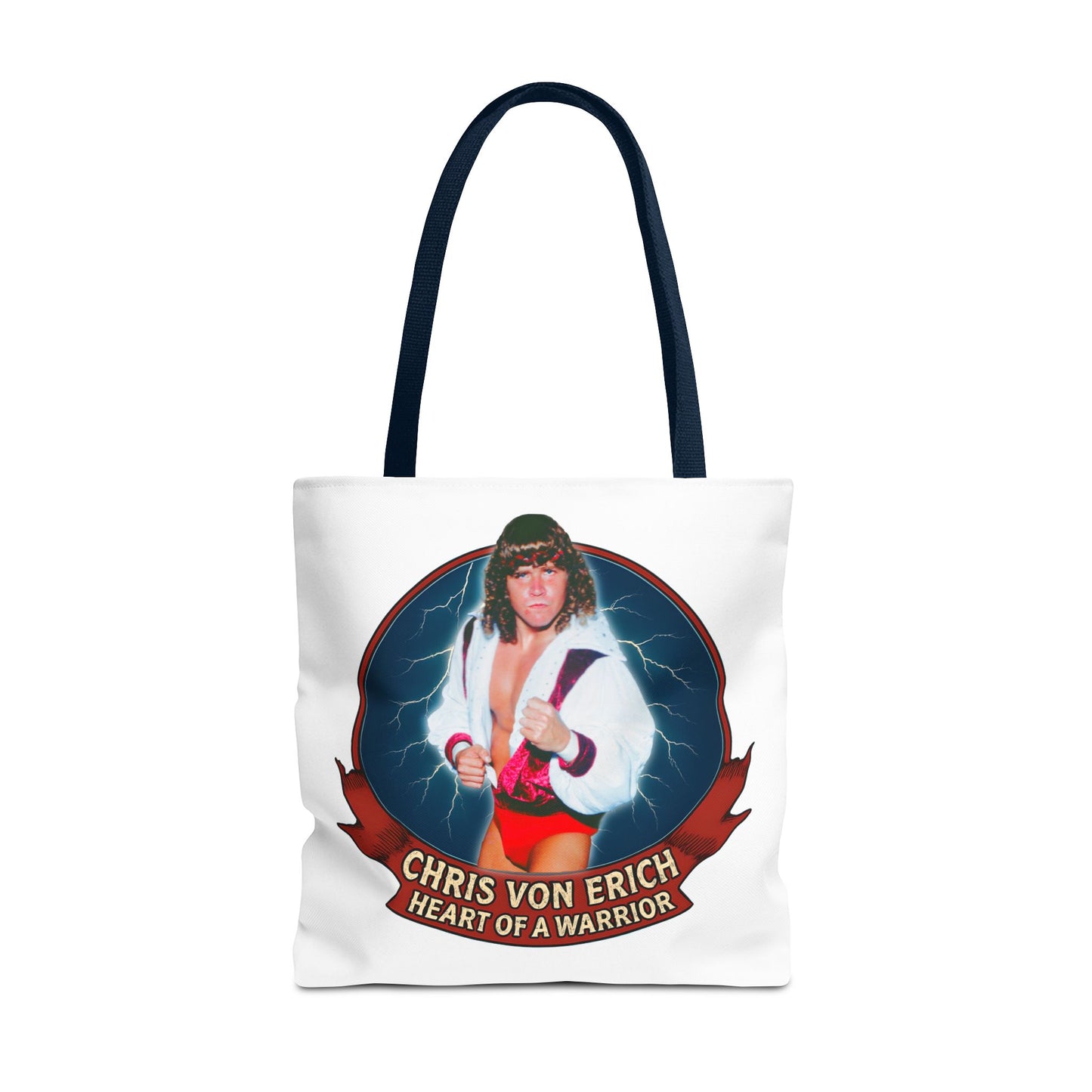 Chris Von Erich Heart Of A Warrior Tote Bag