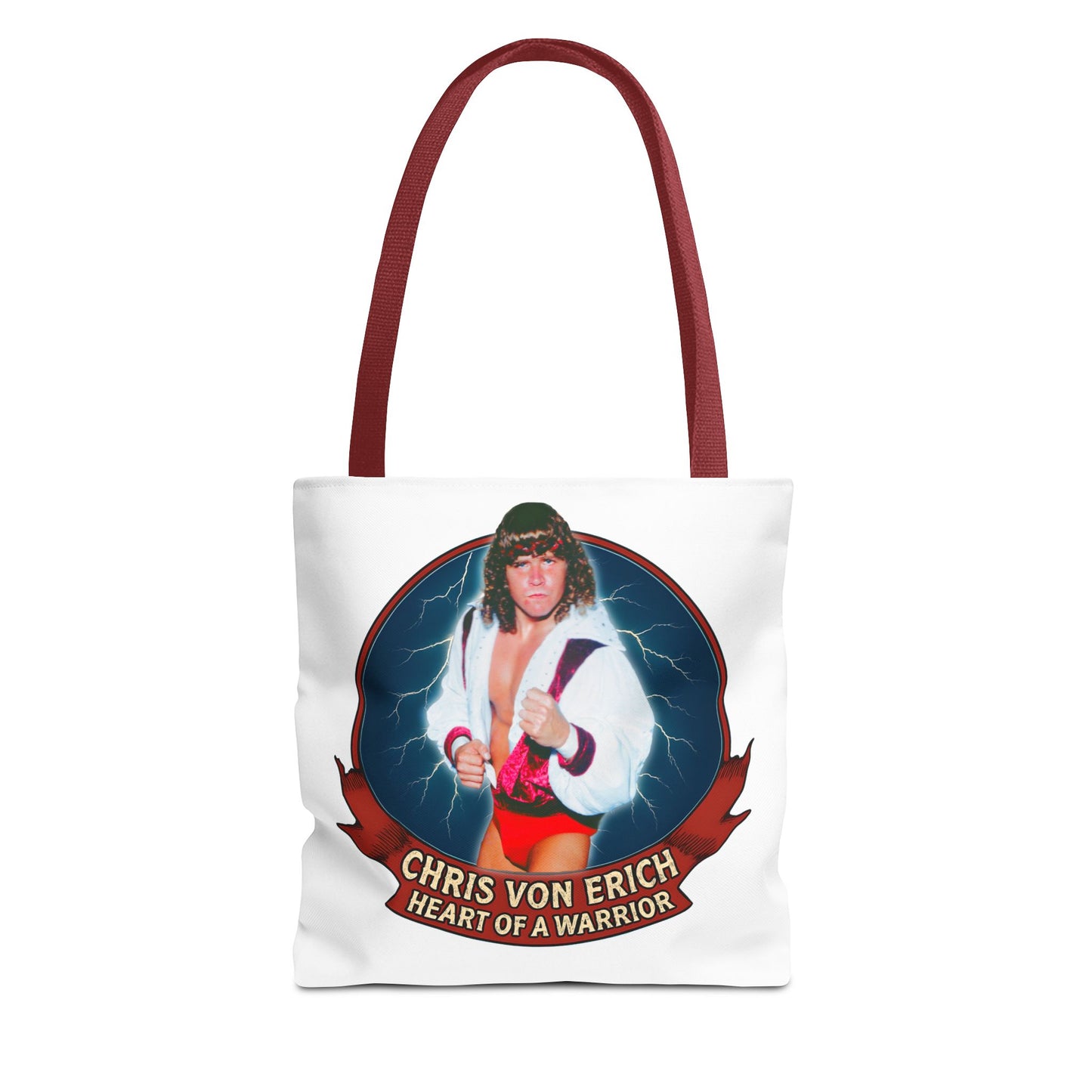 Chris Von Erich Heart Of A Warrior Tote Bag
