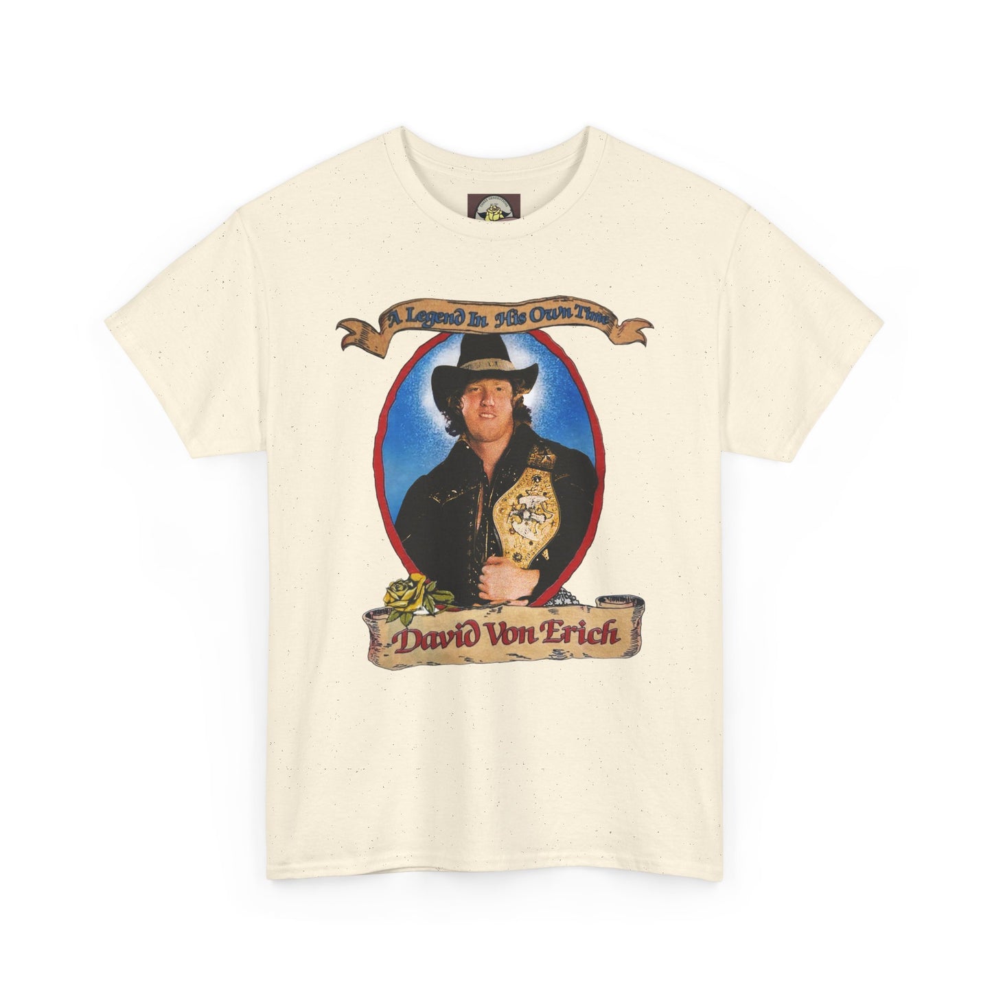 David Von Erich Vintage Legend Heavy Cotton Tee