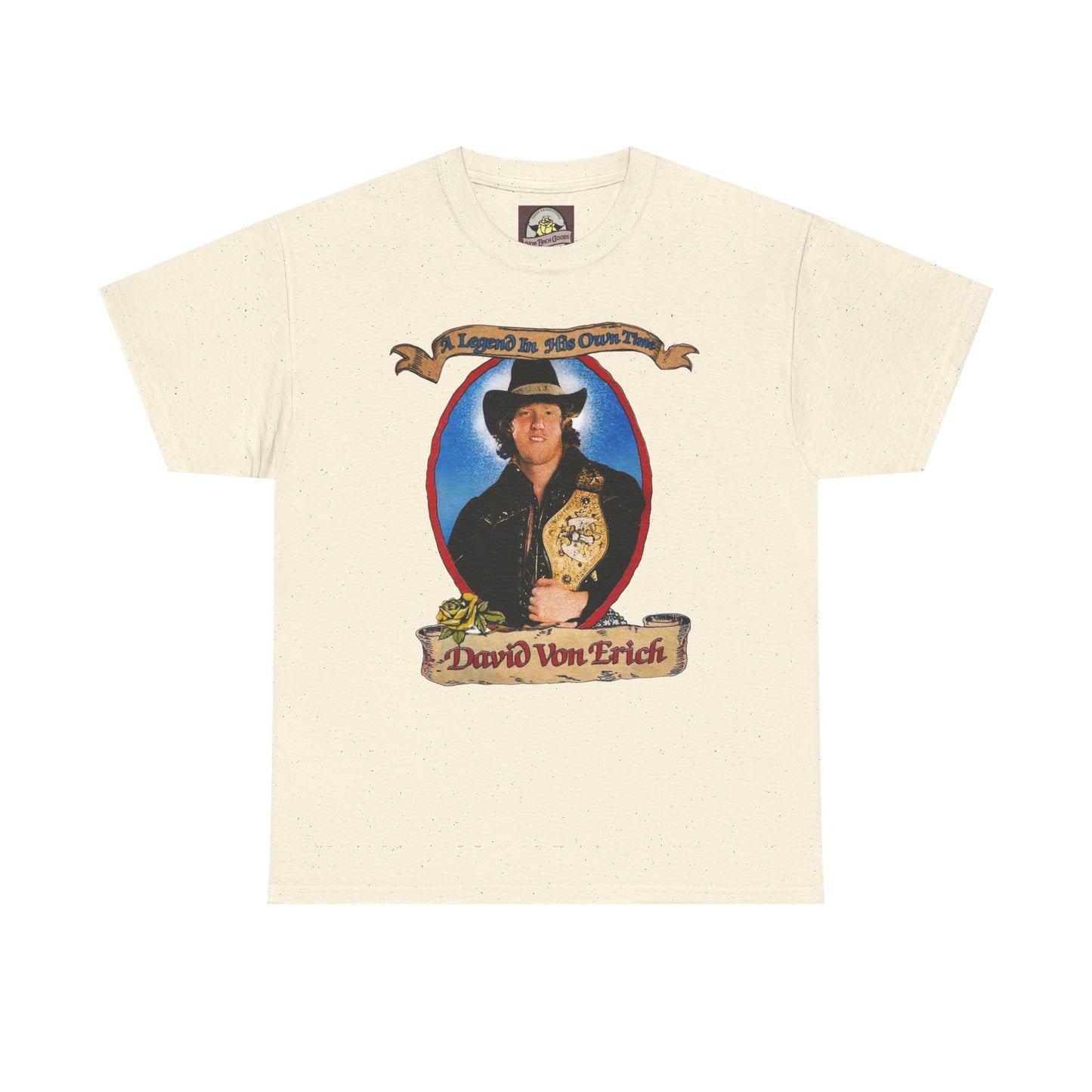 David Von Erich Vintage Legend Heavy Cotton Tee