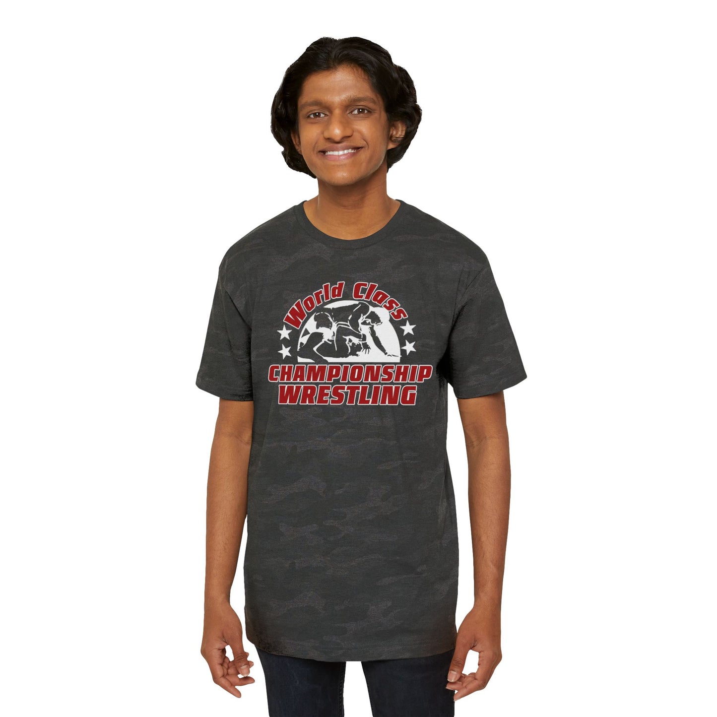 Limited Edition WCCW Camo Print Tee