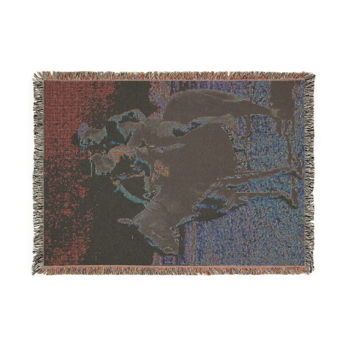 Kevin & David Cowboys Woven Blanket