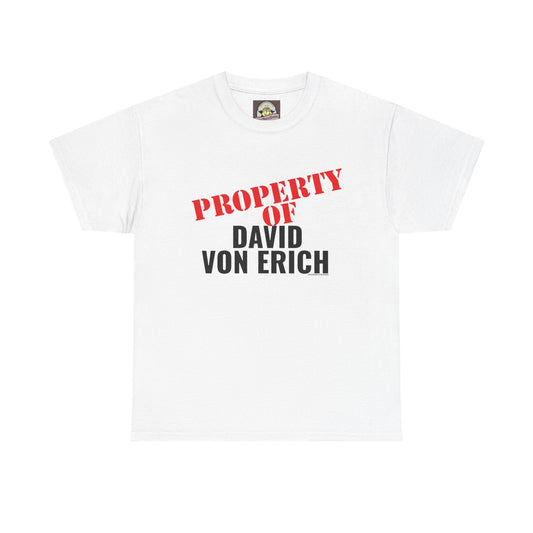 Property Of David Von Erich Unisex Heavy Cotton Tee