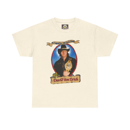 David Von Erich Vintage Legend Heavy Cotton Tee