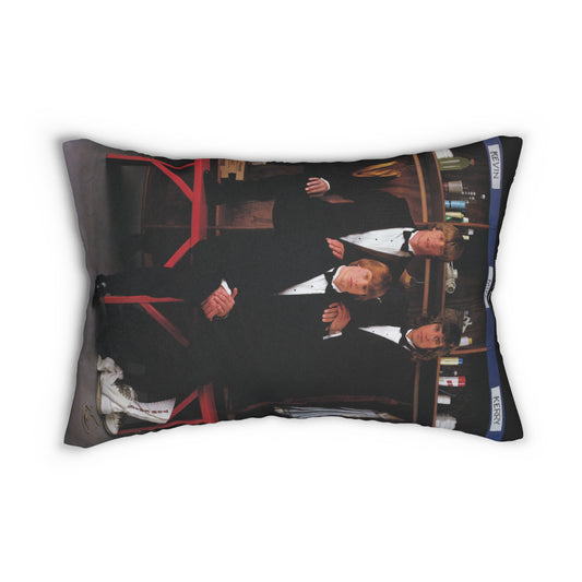Kings Of The Rings Lumbar Pillow