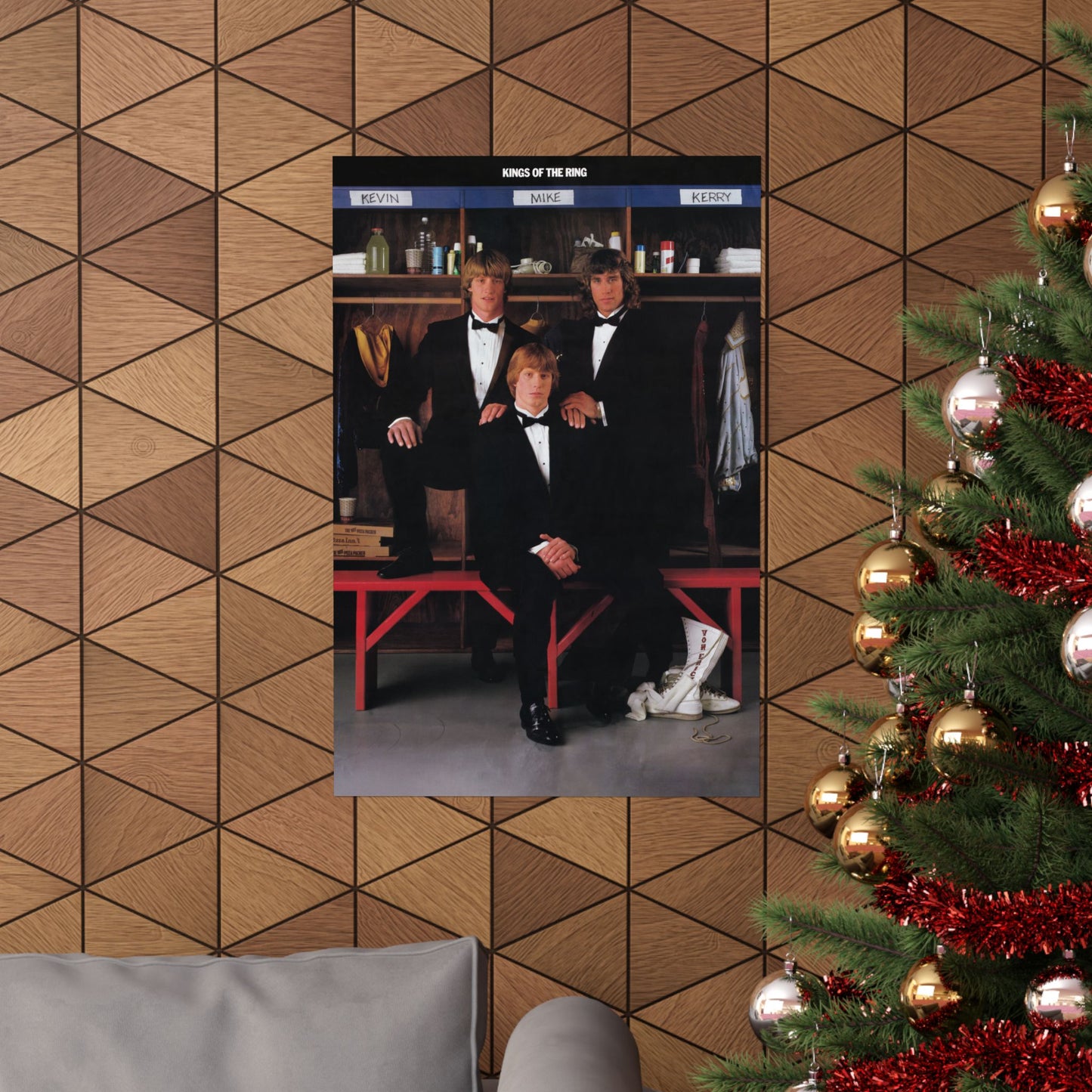 Kings Of The Ring Poster. Kevin, Kerry & Mike Poster