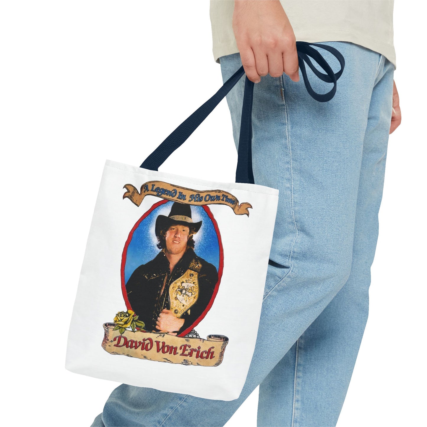 David Von Erich Tote Bag