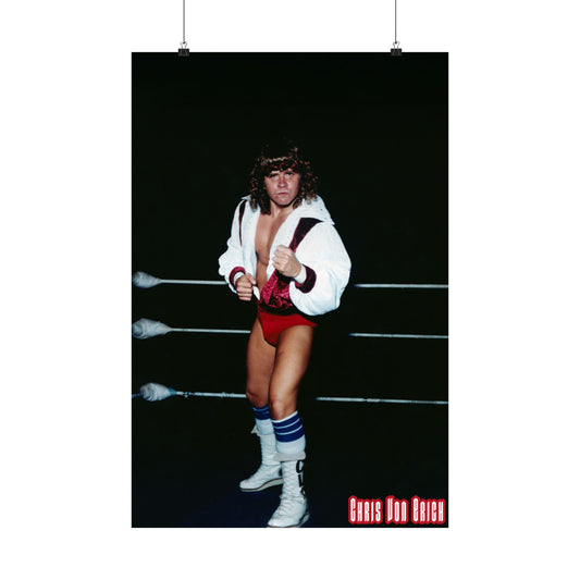 Chris In The Ring Poster