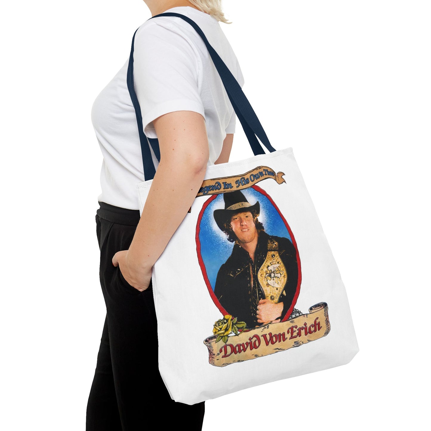 David Von Erich Tote Bag